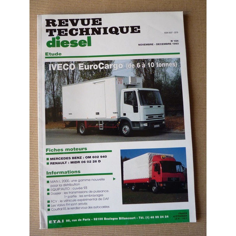 RTD Iveco EuroCargo 65 75 80 100. Iveco 8040, 8060.