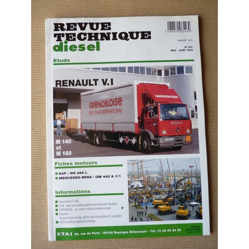 RTD Renault M140 et M160 Midliner. MIDS 06.02.12