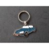 Porte-clés profil Citroen DS, DS21 DS23 DS20 D Super Spécial ID19 ID20 ID (bleu)