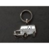 Porte-clés profil Mercedes Classe G, GD GE G55, w460 w461 w463 Puch (gris)