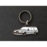 Porte-clés profil Volvo 740, 760 estate, GL GLE Turbo GLT SE Polar (gris)