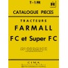 McCormick Farmall FC et Super FC, catalogue de pièces (eBook)