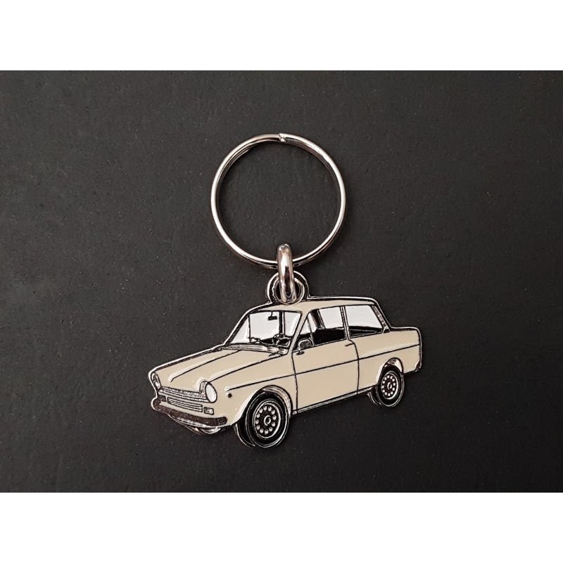 Porte-clés profil Daf 33 (beige)