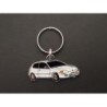Porte-clés profil Honda Civic EG, EG3 EG4 EG5 EG6, EX LSi VEi ESi VTi (blanc)