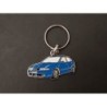 Porte-clés profil Seat Leon, 1M 16v 20v, 20vT R, 2.8 VR6 24v Cupra 4 (bleu)