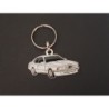 Porte-clés profil BMW E24, 628CSi 630CS 633CSi 635CSi 628 630 633 635 (blanc)