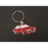 Porte-clés profil BMW E24, 628CSi 630CS 633CSi 635CSi 628 630 633 635 (rouge)