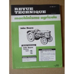 RTMA John Deere 310, 510, 710. Moteurs 152D, 202D