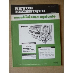 RTMA Deutz série F6 F8 F10 F12 413 et 413F