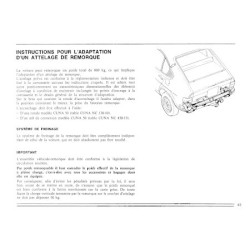 Alfa Romeo Alfasud, Alfasud Super, notice d'entretien