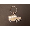 Porte-clés profil Land Rover Series III, SWB 88 (beige)