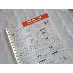 Fiche technique Volvo 142