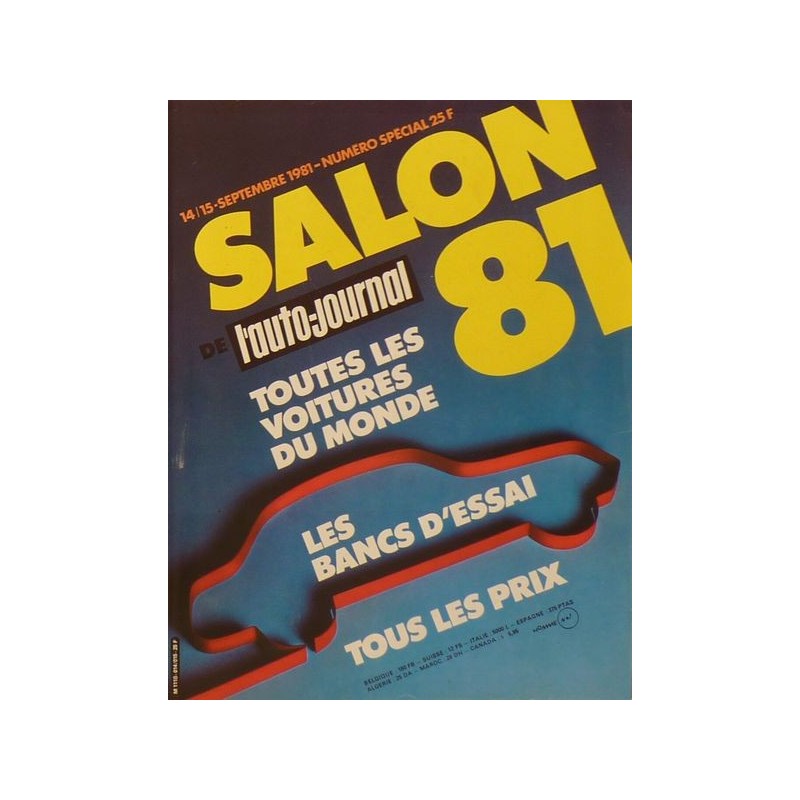 L'Auto Journal, salon 1981