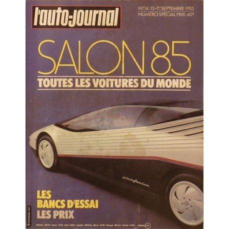 L'Auto Journal, salon 1985