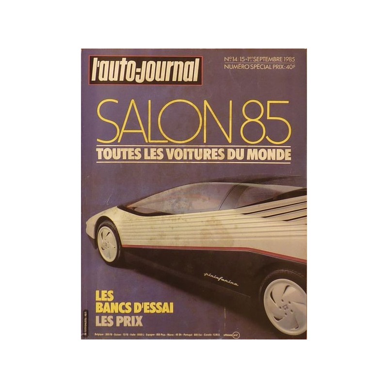 L'Auto Journal, salon 1985