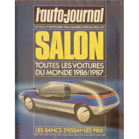 L'Auto Journal, salon 1986