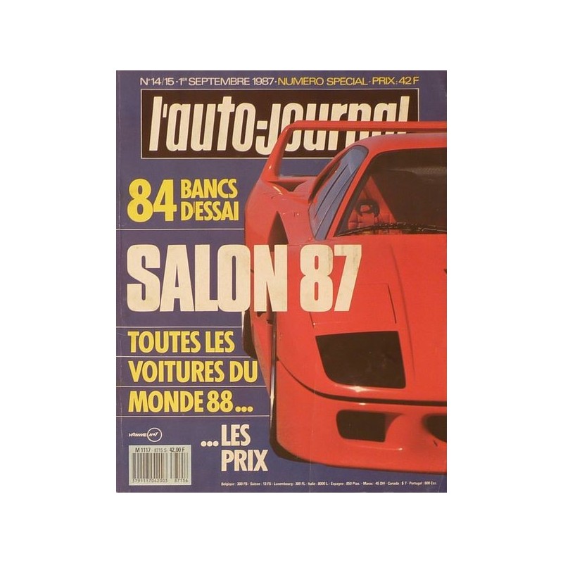 L'Auto Journal, salon 1987