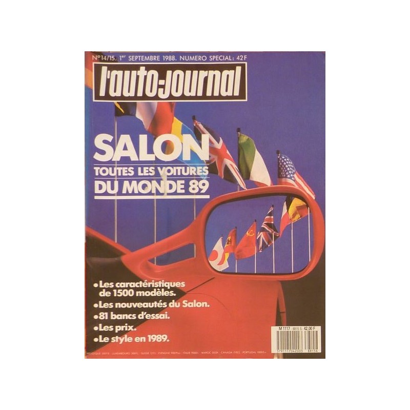 L'Auto Journal, salon 1988