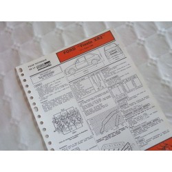 Fiche technique Ford Fiesta XR2, mk2