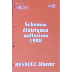 Renault Master, schémas électriques 1988