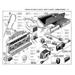 Citroën ID21F et ID19FA, catalogue de pièces