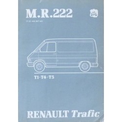 Renault Trafic T1, T4 et T5, manuel de réparation