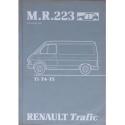 Renault Trafic T1, T4 et T5, manuel de réparation