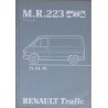 Renault Trafic T1, T4 et T5, manuel de réparation