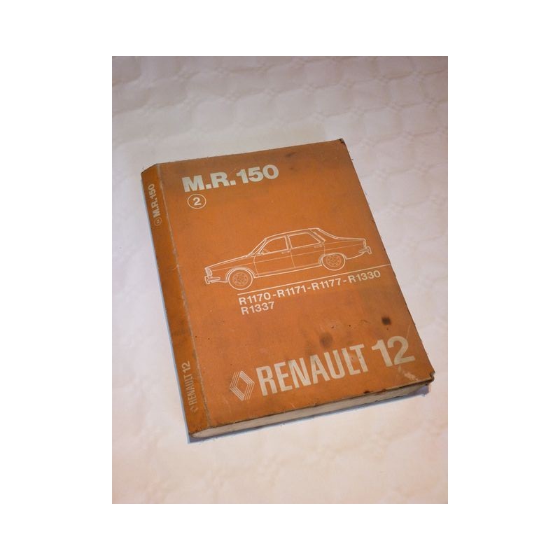 Renault 12, manuel de réparation original