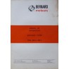 Bernard-Moteurs BDA 540-2 et 605-2, manuel de réparation