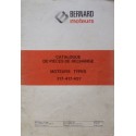 Bernard-Moteurs 317, 417, 427, catalogue de pièces (eBook)
