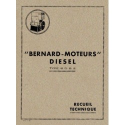 Bernard-Moteurs 12GB2, notice d'entretien