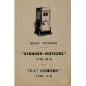Bernard-Moteurs K2 et Conord Y2, notice d\'entretien (eBook)