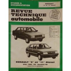 RTA Renault 9 et 11 Diesel 1981-89