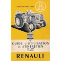 Renault D22 (R7052), notice d\'entretien (eBook)