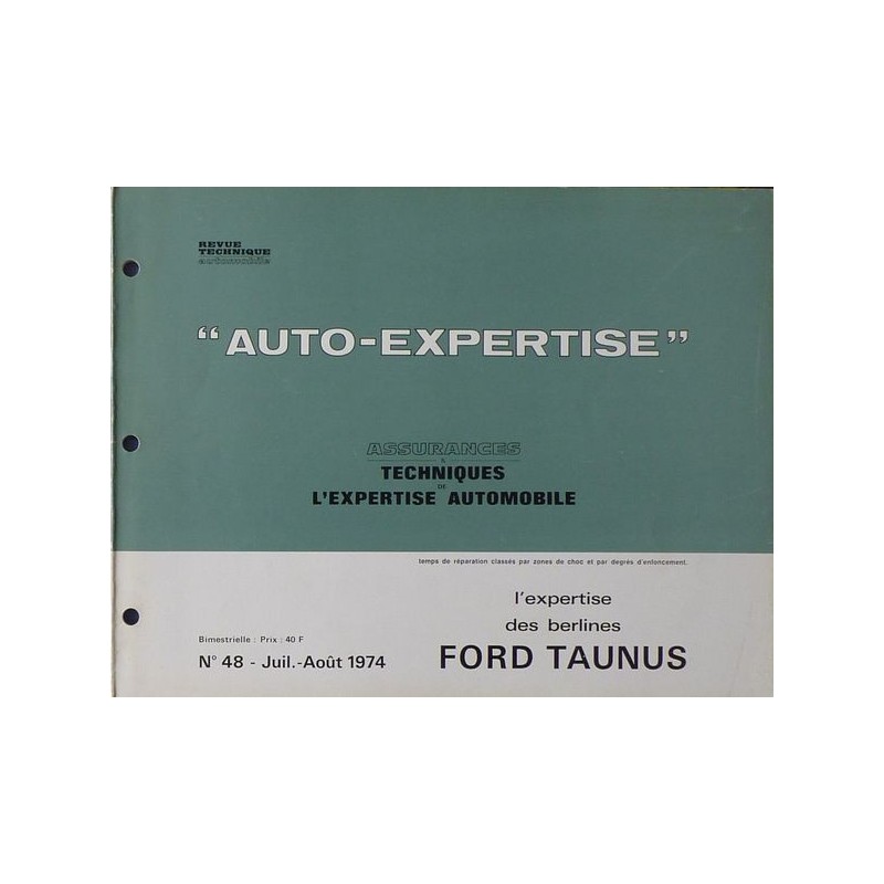 Auto Expertise Ford Taunus TC