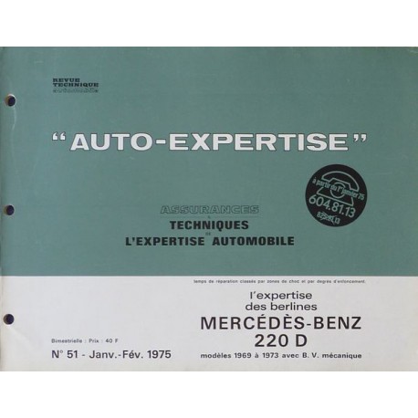 Auto Expertise Mercedes Benz 220D (w115)