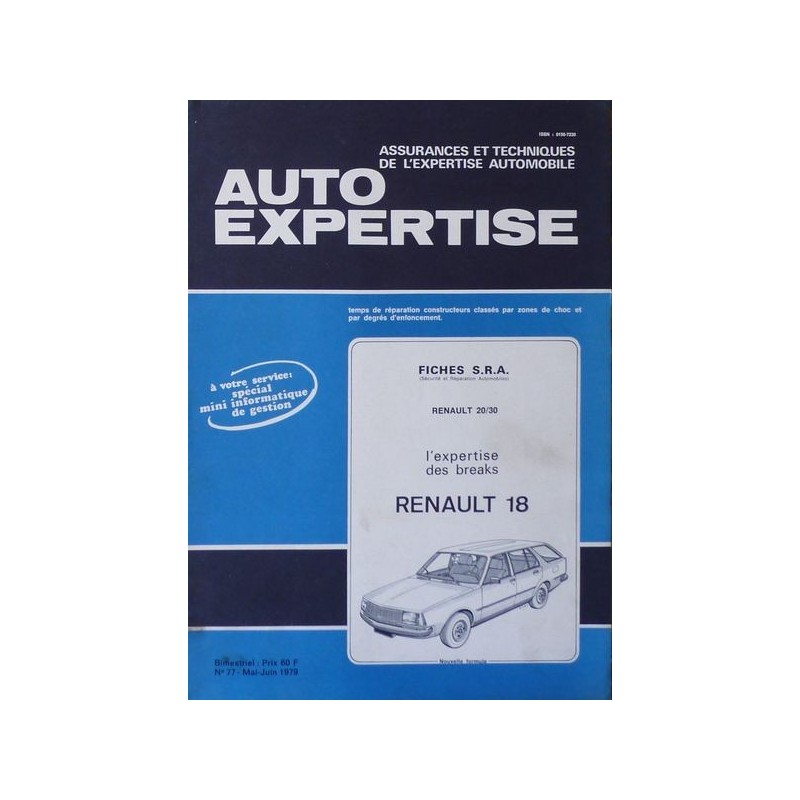 Auto Expertise Renault 18 breaks