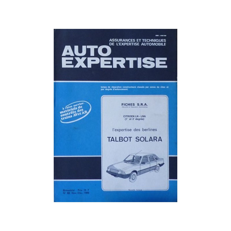 Auto Expertise Talbot Solara