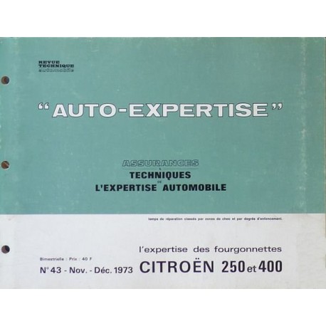 Auto Expertise Citroën 2cv et 3cv Fourgonnettes