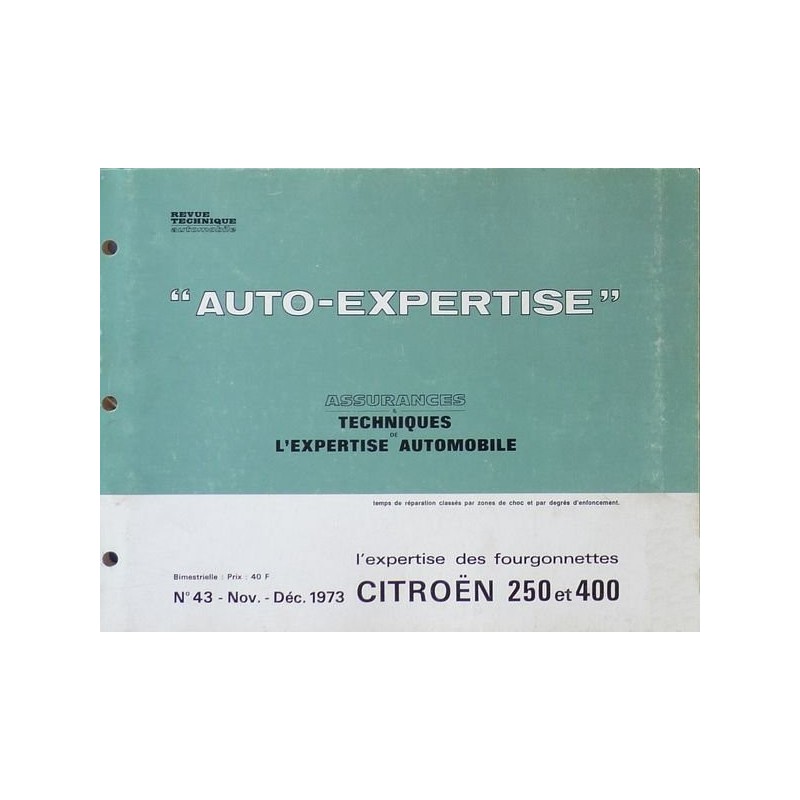 Auto Expertise Citroën 2cv et 3cv Fourgonnettes