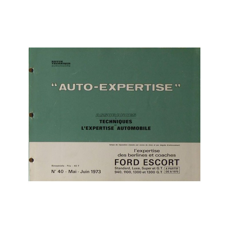 Auto Expertise Ford Escort mkI