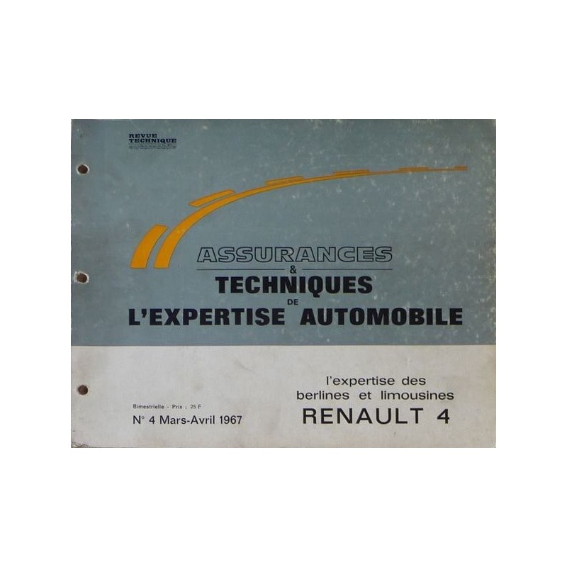 Auto Expertise Renault 4 R1120 à R1124