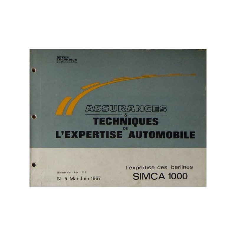 Auto Expertise Simca 1000