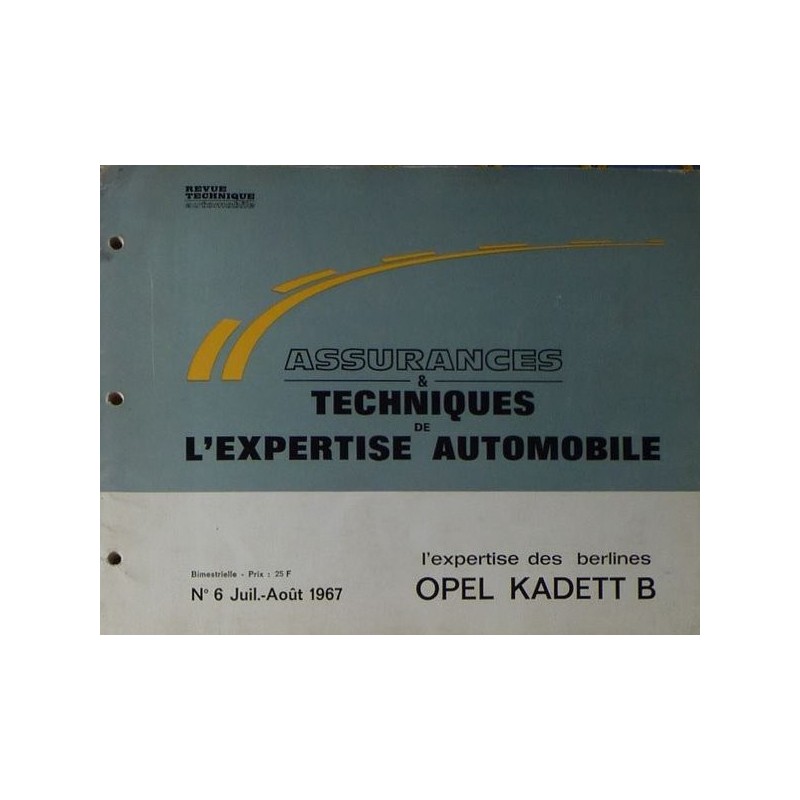 Auto Expertise Opel Kadett B