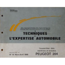 Auto Expertise Peugeot 204 essence