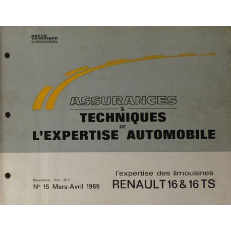 Auto Expertise Renault 16, 16TS