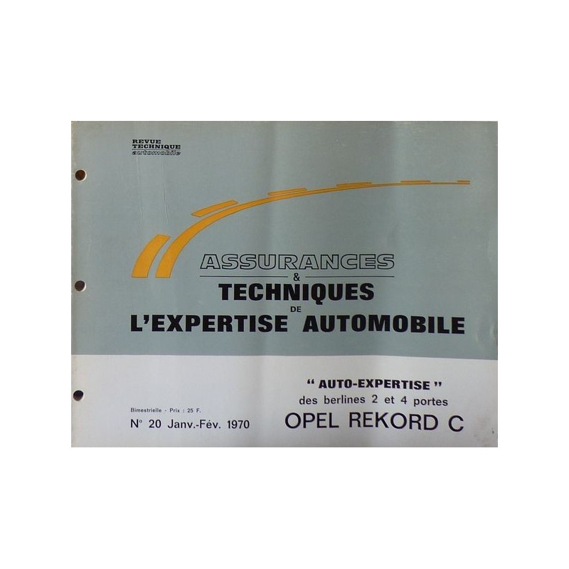 Auto Expertise Opel Rekord C