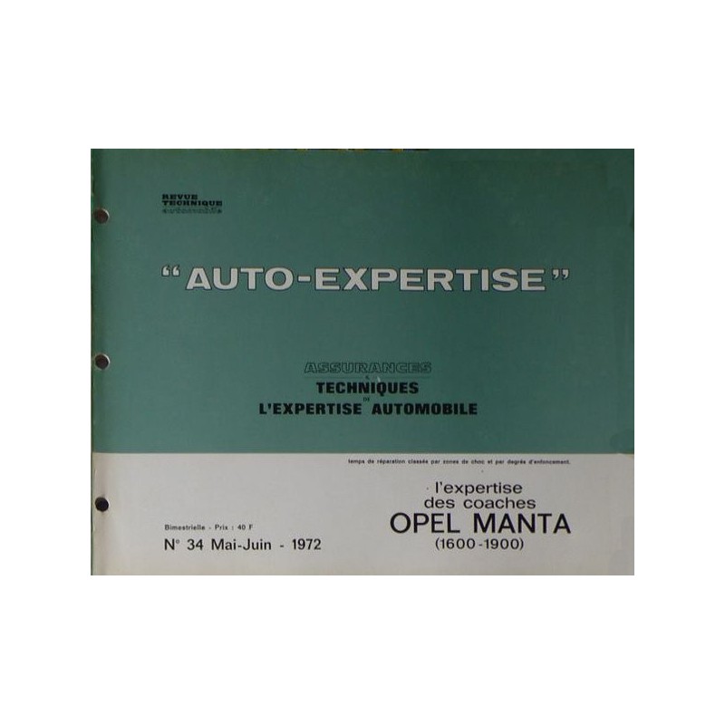 Auto Expertise Opel Manta A