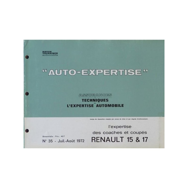 Auto Expertise Renault 15, 17